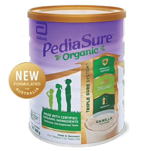 [BILL ÚC DI AIR]_Sữa Úc Pediasure Organic vị Vanilla 800g