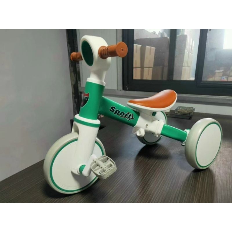 XE ĐẠP SPORT CHUẨN KIÊM XE CHÒI CHÂN 3 TRONG 1