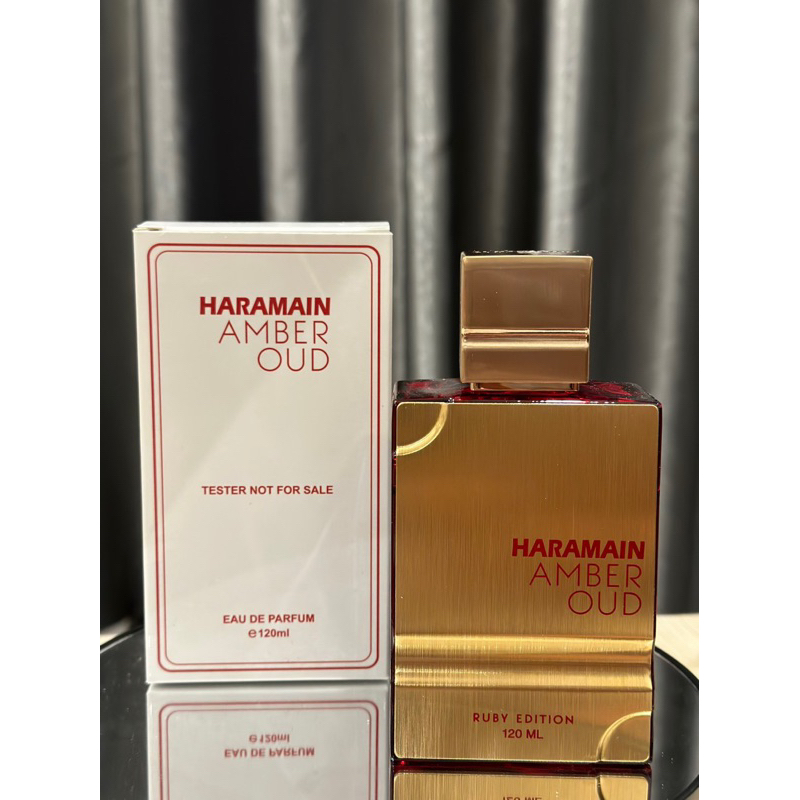 Nước hoa unisex AL HARAMAIN AMBER OUD ROUGE RUBY EDITION 120ml tester, fullseal