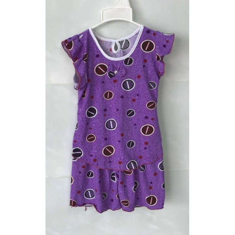 Combo 5 bộ thun lạnh bé gái 8-22kg