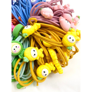 Cột tóc, đồ buộc tóc thun gắn charm dễ thương, cute