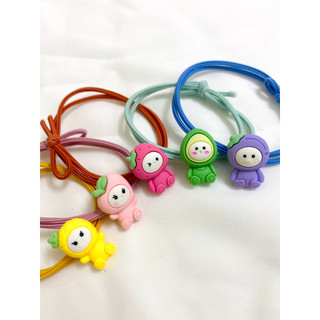 Cột tóc, đồ buộc tóc thun gắn charm dễ thương, cute