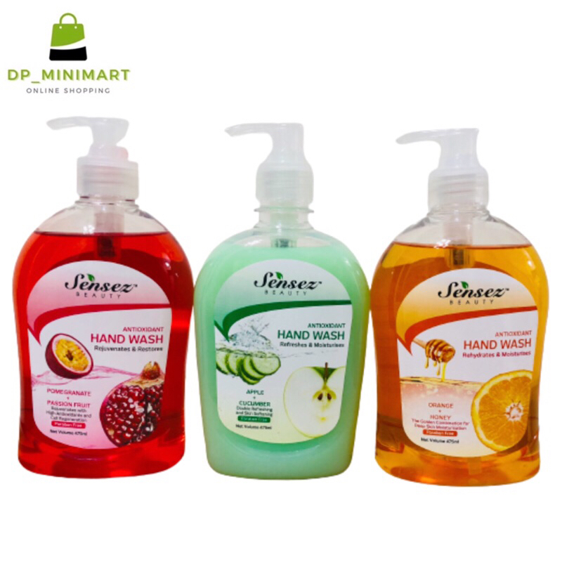 Nước rửa tay kháng khuẩn SENSEZ Beauty 475ml- Malaysia
