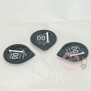 1 chiếc bao cao su olo đen hương vani, siêu mỏng, nhiều gel