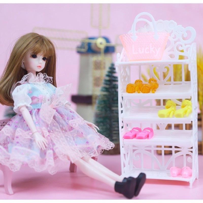 Set 15/20 đôi giày cho bup bê barbie, xinyi, kexin, licca…