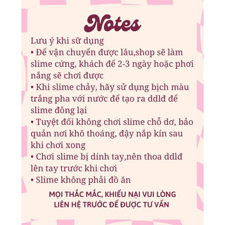 Slime basic mix màu đẹp