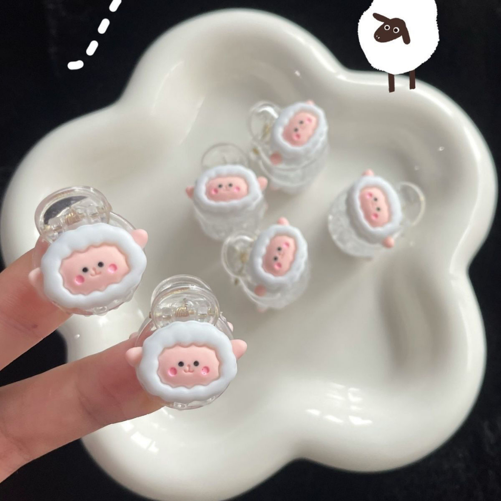 Kẹp Tóc Mái Hình Con Cừu Nhật Bản Dễ Thương Dành Cho Nữ