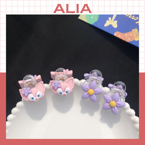 Kẹp Tóc Hoạ Tiết Hoạt Hình Xinh Xắn Cho Nữ