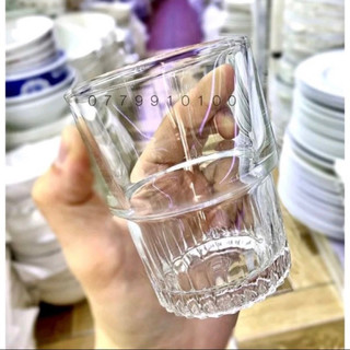 Ly thuỷ tinh 2 tầng thailand 200-240ml