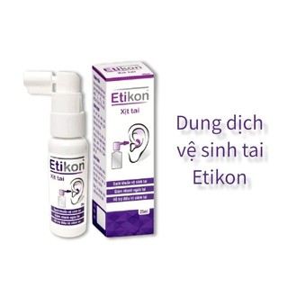 Xịt tai Etikon hỗ trợ làm tan ráy