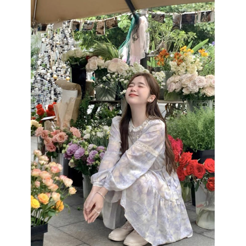 Đầm Hoa Nhí Dáng Babydoll Dáng Xoè Taobao Order