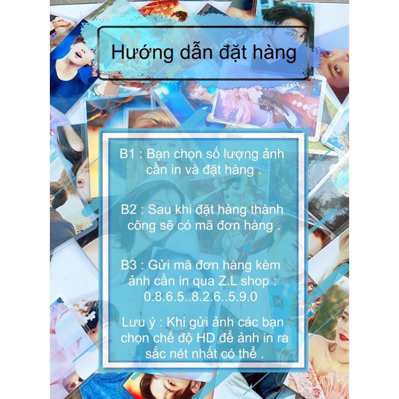 IN CARD ALBUM 1 MẶT HOẶC 2 MẶT NÉT CĂNG 👍 FS ĐƠN TỪ 50K