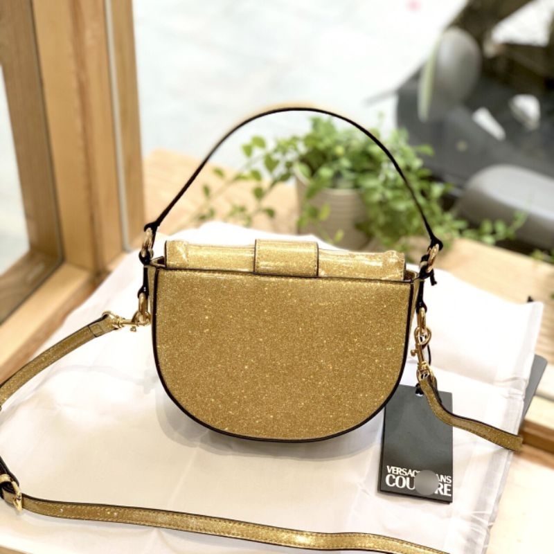 TÚI VERSAC.E JEANS COUTURE dáng bầu mini 2 dây đeo