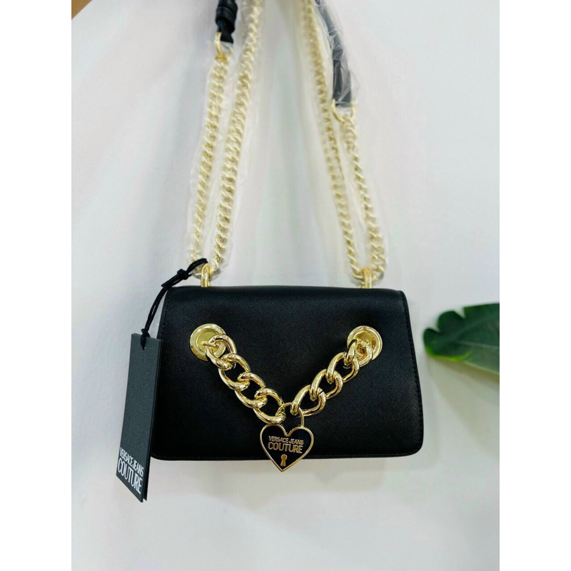 Túi Đeo Chéo, Đeo Vai Nữ Dây Đeo 2 Kiểu Kèm Charm Phụ Kiện Cao Cấp, Sang Xịn