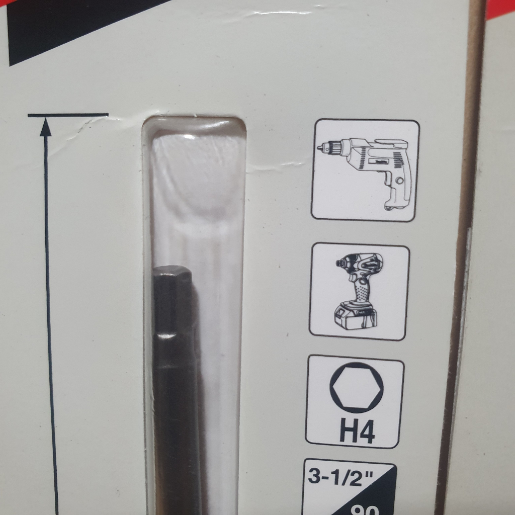 Mũi vít lục giác Makita H3- H4-H5-90mm