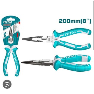 Kìm mũi nhọn 8 inch thép cr-v total tht220806