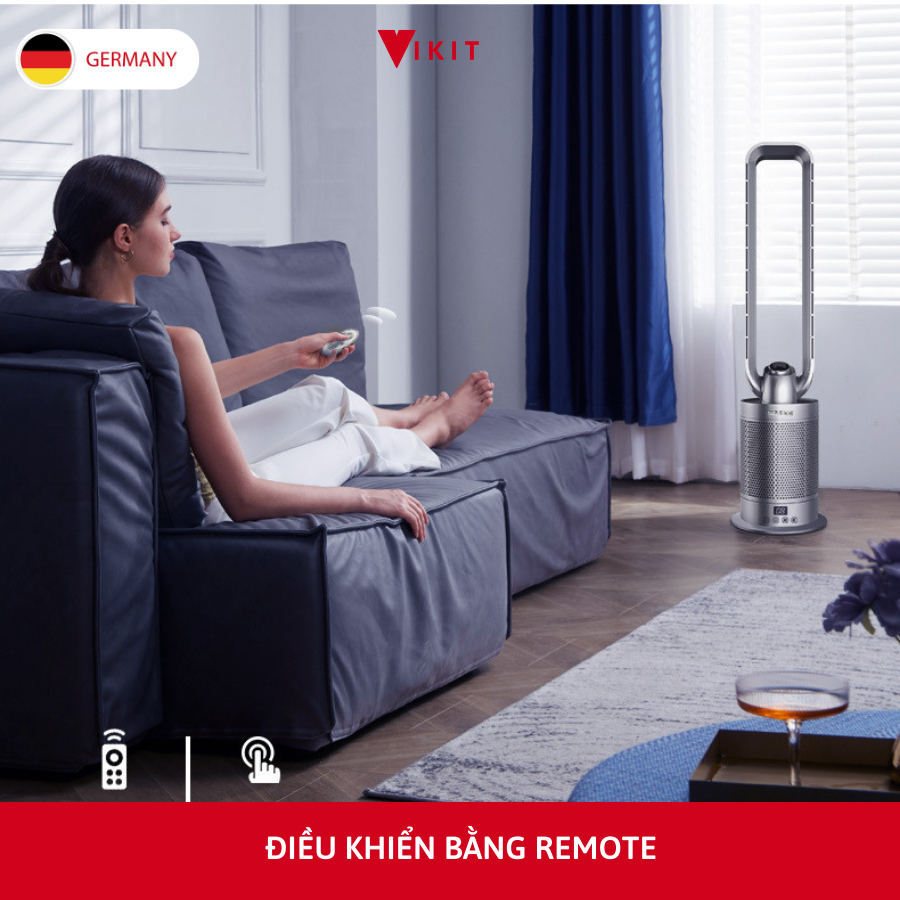 Quạt máy lọc không khí không cánh gió siêu mạnh Meled Skyplus