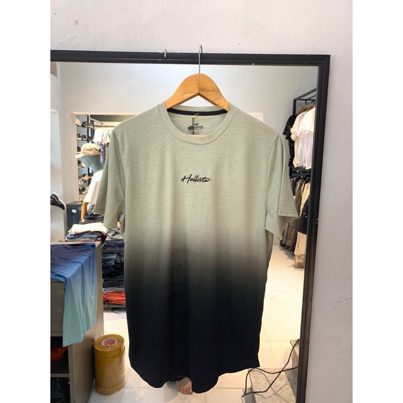 Áo loang hai màu Hollister chất cotton