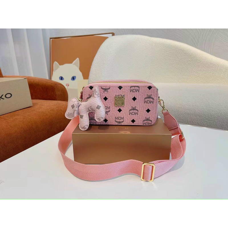 Túi đeo chéo da Em Ci Em