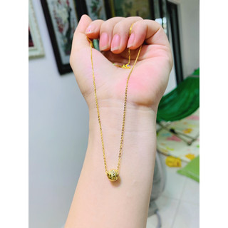 combo dây chuyền mặt cầu vàng