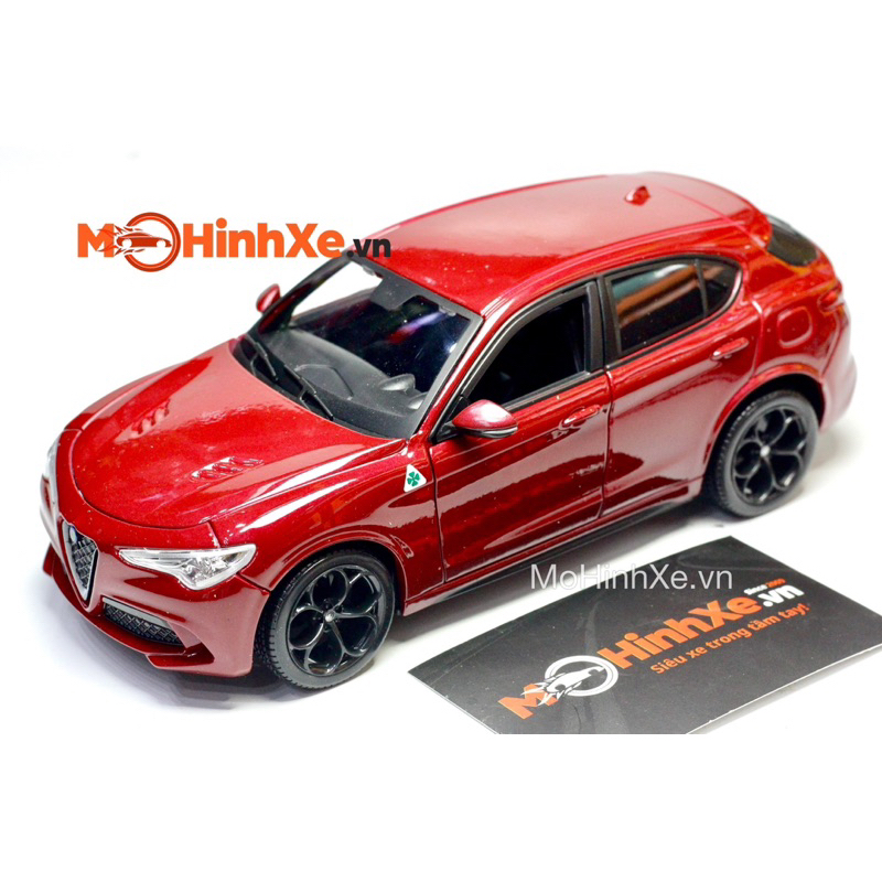 MÔ HÌNH XE ALFA ROMEO STELVIO 1:24 BBURAGO
