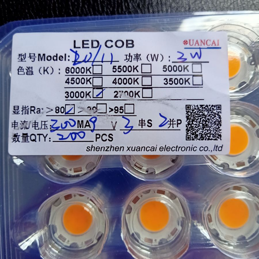 CHIP LED 3W/5W - 20/11MM