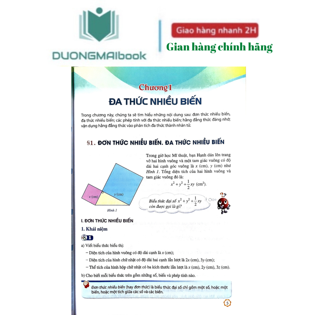 Sách - Toán 8 Cánh diều mới năm 2023