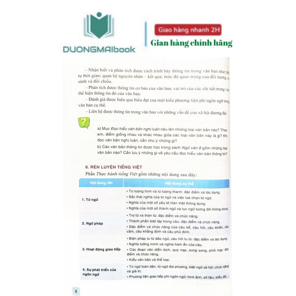 Sách - Ngữ văn 8 Cánh diều mới năm 2023