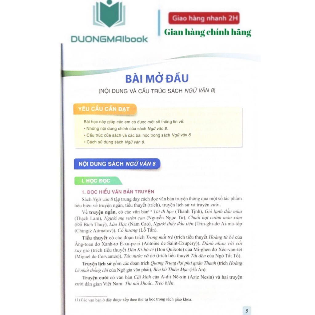 Sách - Ngữ văn 8 Cánh diều mới năm 2023
