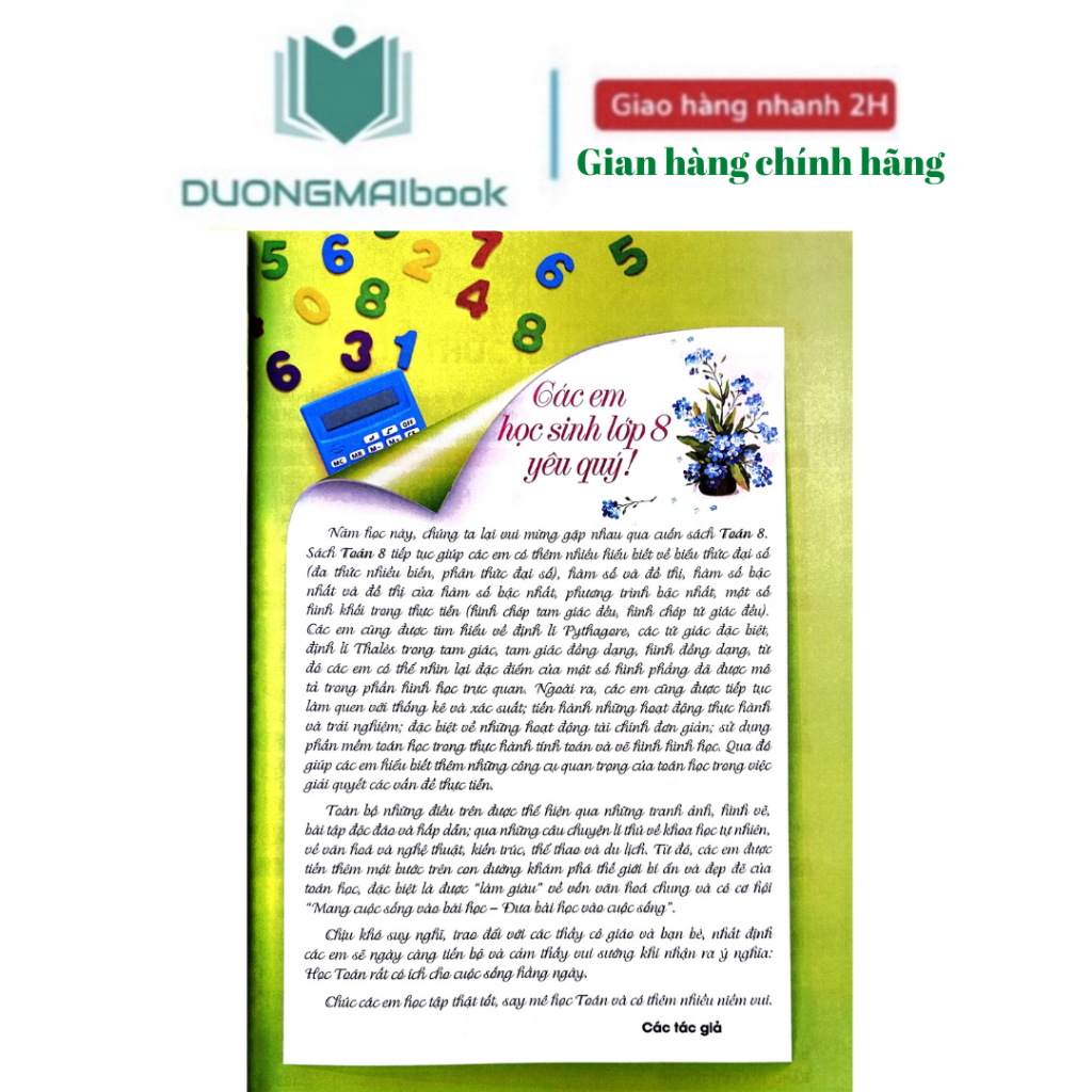 Sách - Toán 8 Cánh diều mới năm 2023