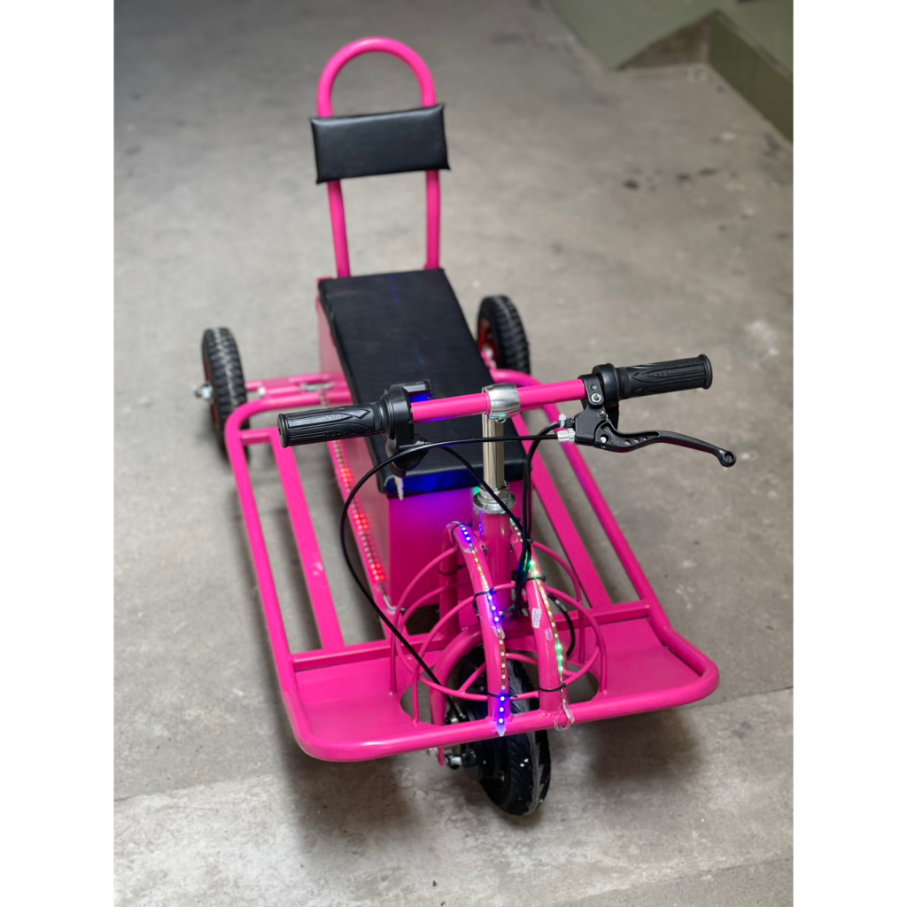 Xe Drift Chế Có Lò Xo Cưc êm ái, 2 người ngồi, cho thuê khu vui chơi siêu bền