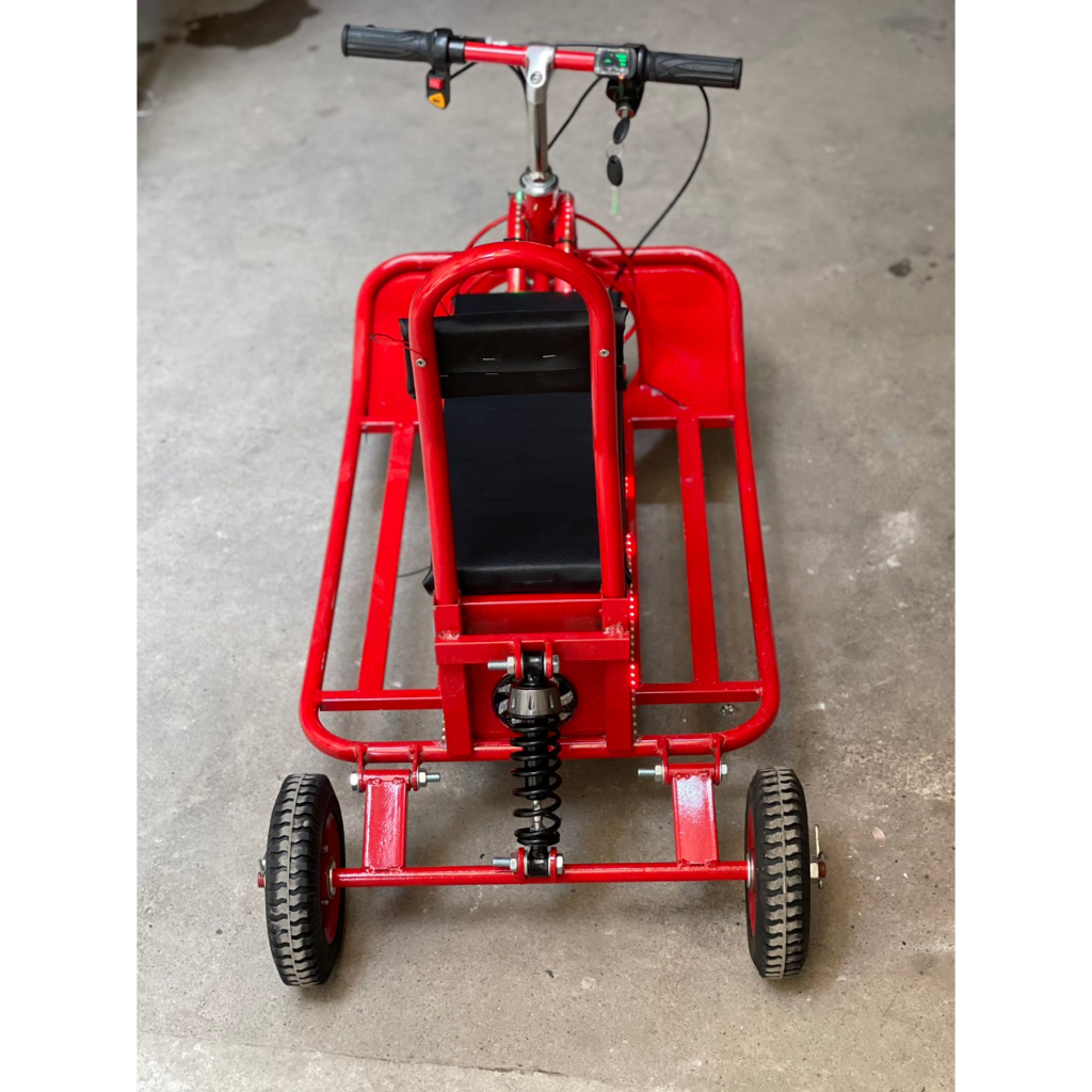 Xe Drift Chế Có Lò Xo Cưc êm ái, 2 người ngồi, cho thuê khu vui chơi siêu bền