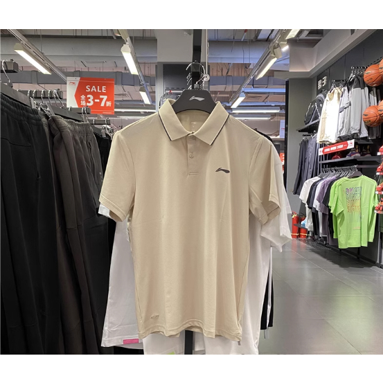 Áo thể thao lining mẫu mới 2023- áo polo chất lạnh mát