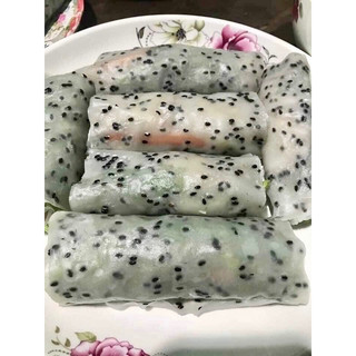 1Kg Bánh Tráng Cuốn Mè Đen Phan Rang