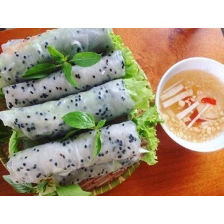 1Kg Bánh Tráng Cuốn Mè Đen Phan Rang