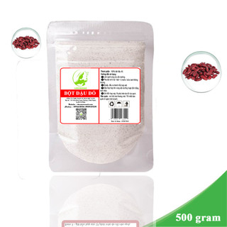 500gram bột đậu đỏ tắm trắng nguyên chất xay mịn Thảo Mộc Xanh