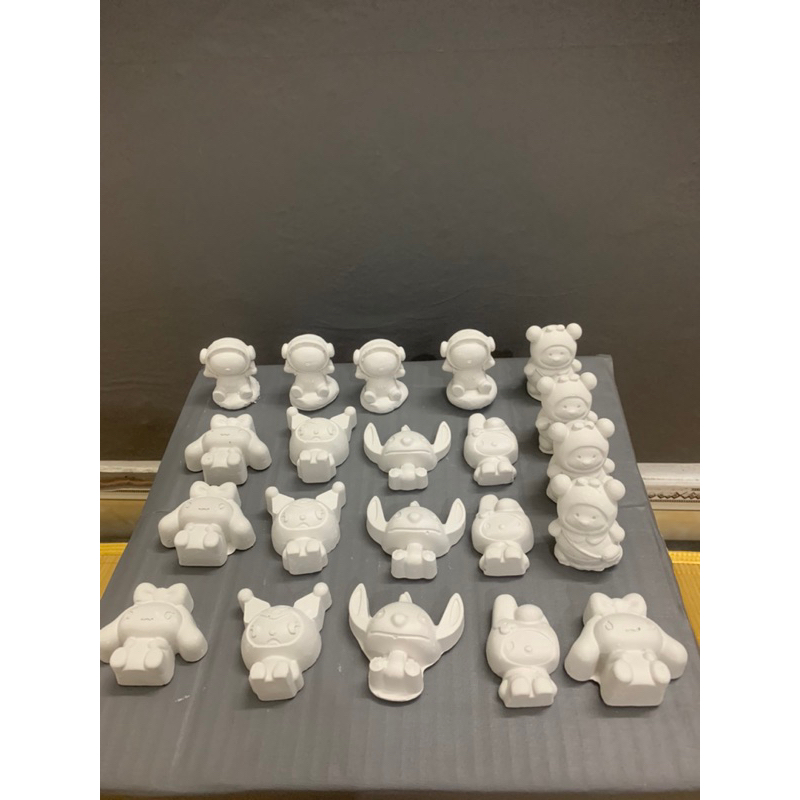 Combo 50-100 tượng Kuromi melody stitch gấu mini 2d siêu rẻ