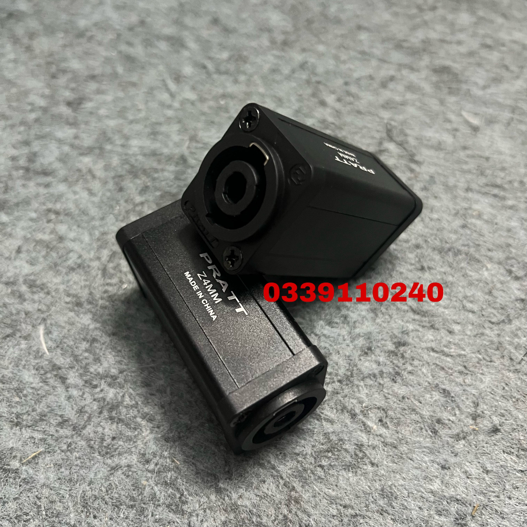 Đầu nối Jack loa speakon  sân khấu PART hình vuông loại tốt chất lượng