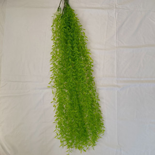 Dây lá cúc tần ấn độ giả nhựa dài 100cm 5 nhánh lá dùng trang trí nhà cửa giỏ dây leo hoặc rèm