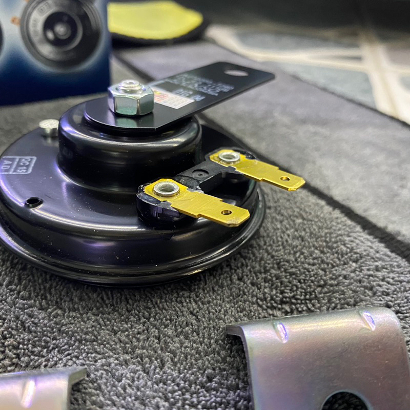 Bộ Còi Denso Chính Hãng Kèm Mạch Relay