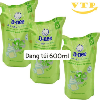 [Mẫu Mới]Nước rửa bình sữa và rau quả Dnee chai