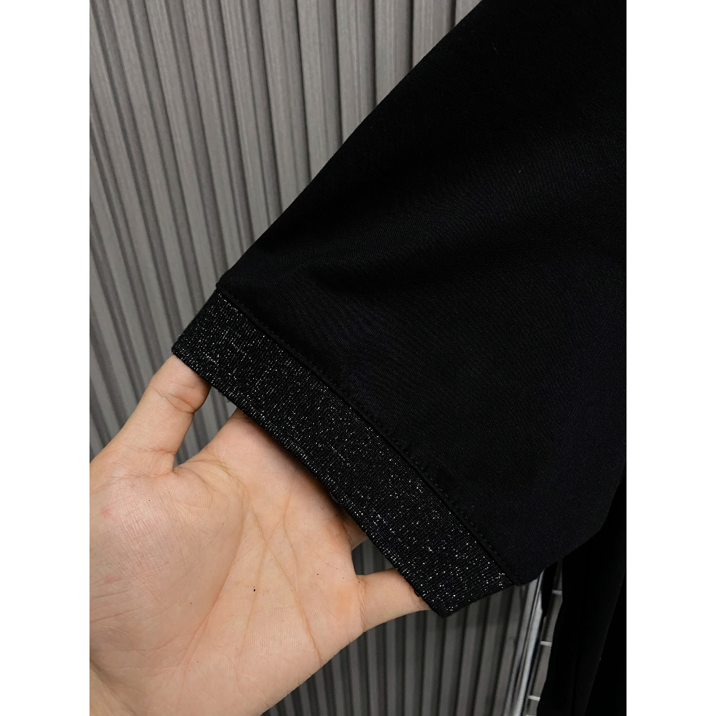 Áo Phông Nam SAINT In Chữ Kim Tuyến - Áo Thun Nam Nữ Cổ Bo Kim Tuyến Cao Cấp