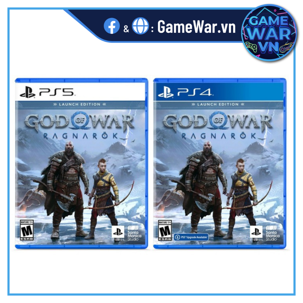 Đĩa Game PS4/PS5 - God of War Ragnarok