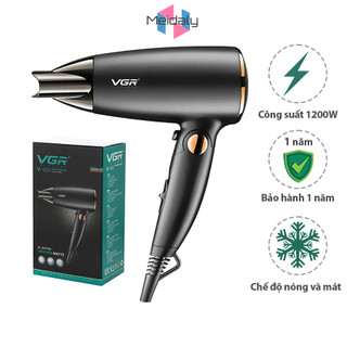 Máy sấy tóc vgr 439 cao cấp công suất 1200w - 1600w bảo hành 1 năm