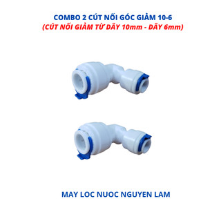 Cút Nối Giảm 10-6 (Loại Góc 90°) - (Cút Góc Nối Giảm Dây 10mm - 6mm)