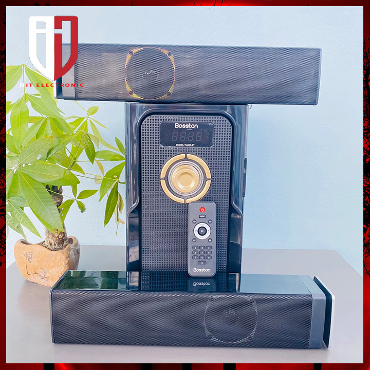 Loa máy tính bluetooth để bàn BOSSTON T4000 có dây loa vi tính Pc công suất lớn 60W
