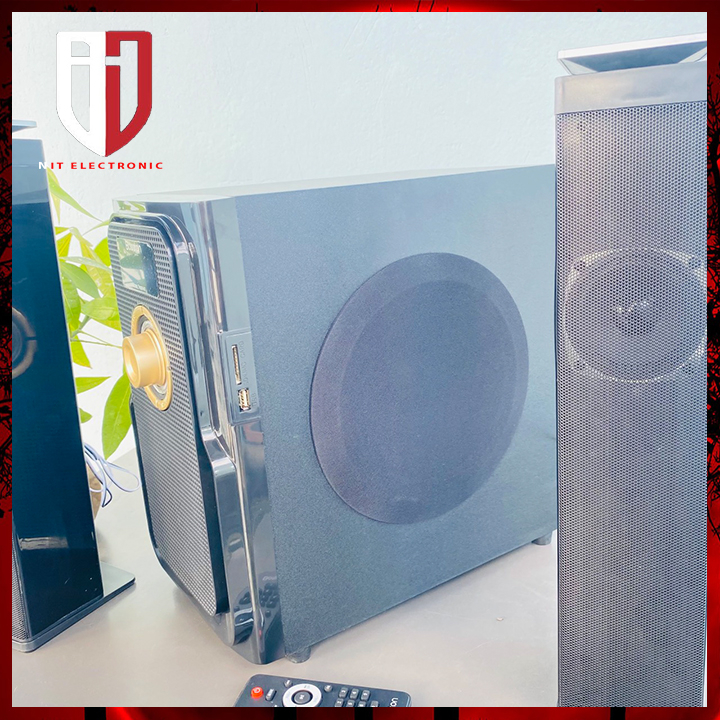 Loa máy tính bluetooth để bàn BOSSTON T4000 có dây loa vi tính Pc công suất lớn 60W