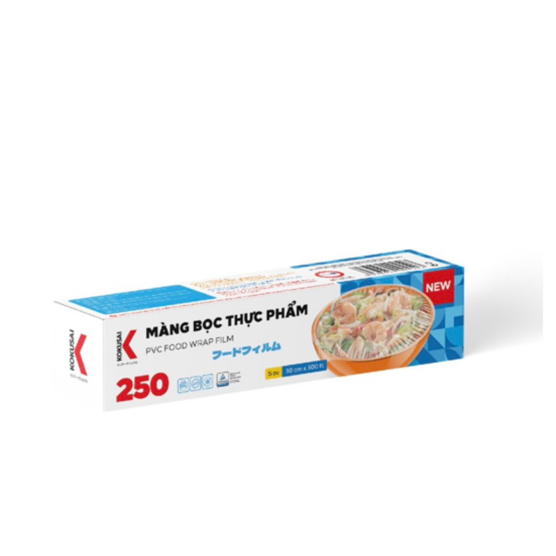 [BAO BÌ MỚI + FREESHIP] ❤❤ MÀNG BỌC THỰC PHẨM KOKUSAI 30CMX 250