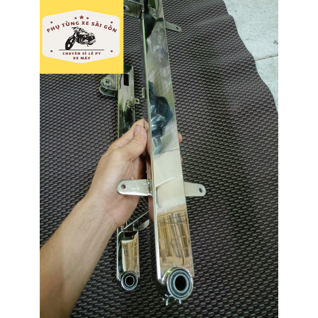 Gấp sau Future 125 2018 - 23, Future Led, Blade 110, Wave Alpha 110 2017 - 23 inox