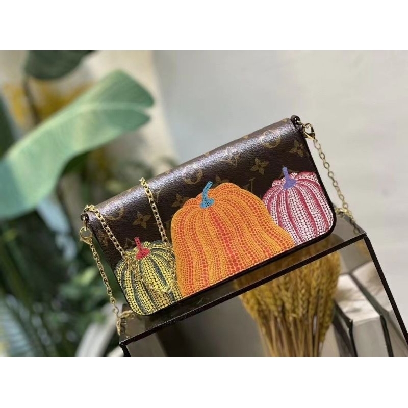 Túi nữ LV bí ngô sz21cm họa tiết mới nhất fullbox